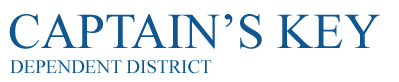 Captain's Key Dependent District Logo
